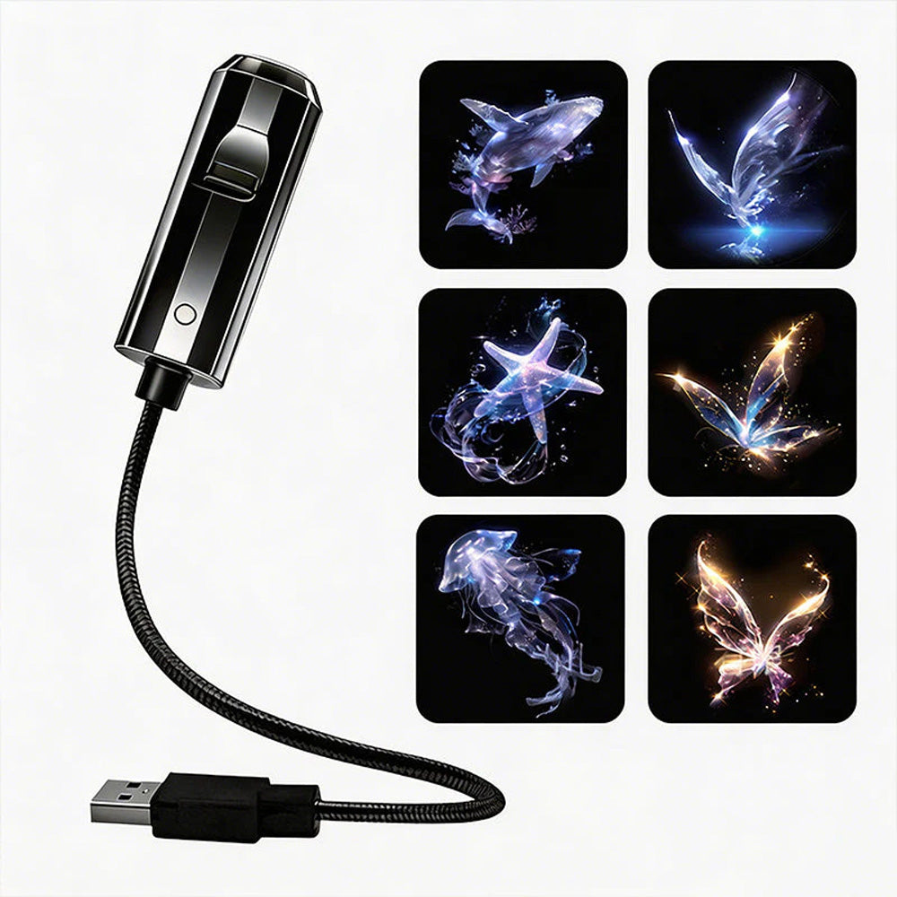 💡BVJ® Plug-and-Play HD Galaxy & Ozean Projektor-Nachtlicht🥳 50.000+ zufriedene Nutzer 🌼