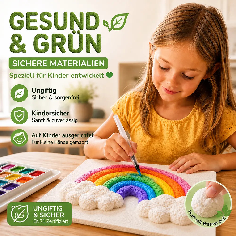 IEY® 3D Plusterpapier mit Relief-Effekt🌲