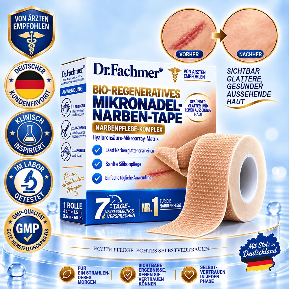 Dr.Fachmer® Bio-regeneratives Mikronadel-Narbenpflaster