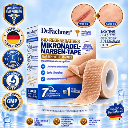 Dr.Fachmer® Bio-regeneratives Mikronadel-Narbenpflaster