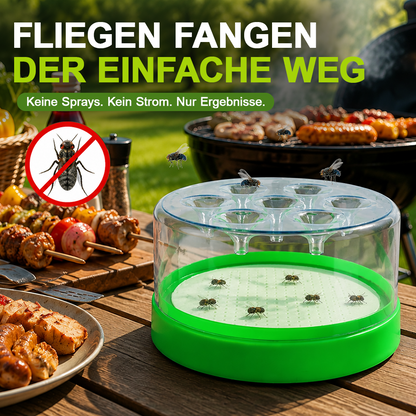 Fliegenfrei ohne Strom – Wiederverwendbare Falle für Haus & Garten