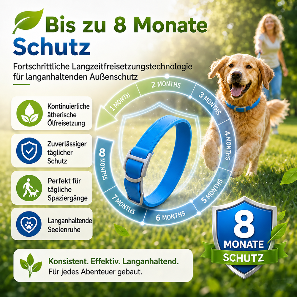 Natural Essential Oil Flea & Tick Collar for Pets