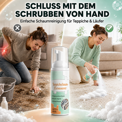 Mehrzweck-Schaumreiniger & Fleckenentferner ohne Wasser – pflanzenbasiert, ungiftig & tierfreundlich