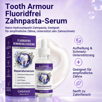 🌼 Celsiora® Fluoridfreies Remineralisierendes Mundpflege-Serum – Fortschrittliche Pflege für Zahnschmelz & Zahnfleisch