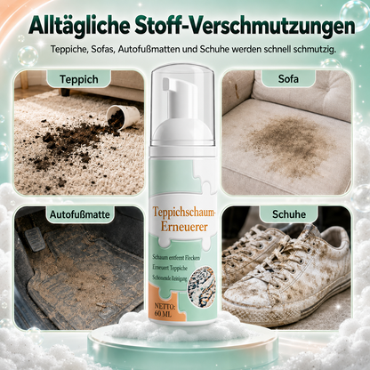 Mehrzweck-Schaumreiniger & Fleckenentferner ohne Wasser – pflanzenbasiert, ungiftig & tierfreundlich