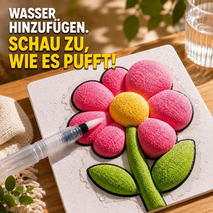 IEY® 3D Plusterpapier mit Relief-Effekt🌼  -up