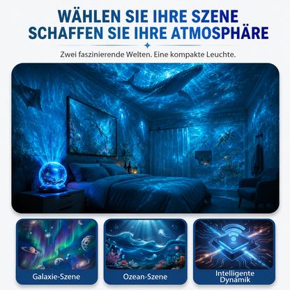 🔮 Nachtlicht-Projektor – intelligenter holografischer Sternenprojektor 🌼🌼🌼🌼