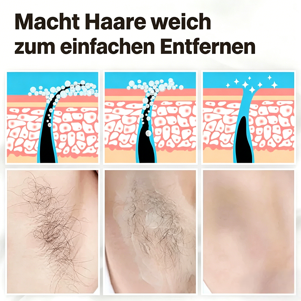 Haarentfernungscreme für Frauen und Männer