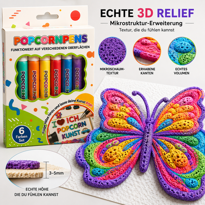 Nur heute 50 % sparen | IEY® 3D-Relief-Kunststift – Verwandle flache Zeichnungen in fühlbare 3D-Kunst 🪄 🌼