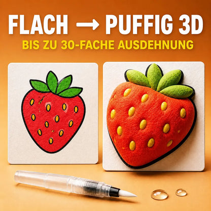 IEY® 3D Plusterpapier mit Relief-Effekt🌼  -up