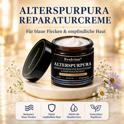 💛 Evolvion® Pflegecreme bei seniler Purpura, Blutergüssen & fragiler Haut -up