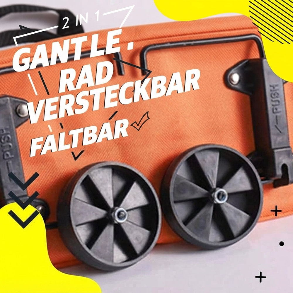 🛢️ Angebot 2026 – Mehr als 31.000 verkauft! 2-in-1 faltbarer Einkaufstrolley 🍀🍀