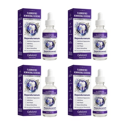 🌼 Celsiora® Fluoridfreies Remineralisierendes Mundpflege-Serum – Fortschrittliche Pflege für Zahnschmelz & Zahnfleisch