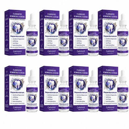 🌼 Celsiora® Fluoridfreies Remineralisierendes Mundpflege-Serum – Fortschrittliche Pflege für Zahnschmelz & Zahnfleisch
